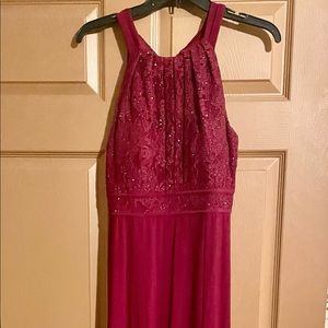 JJ’s House: A-Line, Halter, Floor Length, Formal Gown